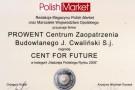 Zdjęcie: Prowent - nagroda Nadzieja Polskiego Rynku 2005