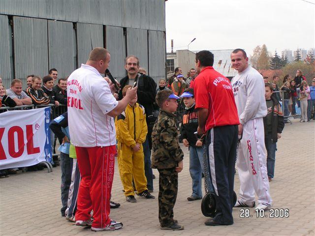 Zdjęcie: Mariusz Pudzianowski na imprezie w Giflexie